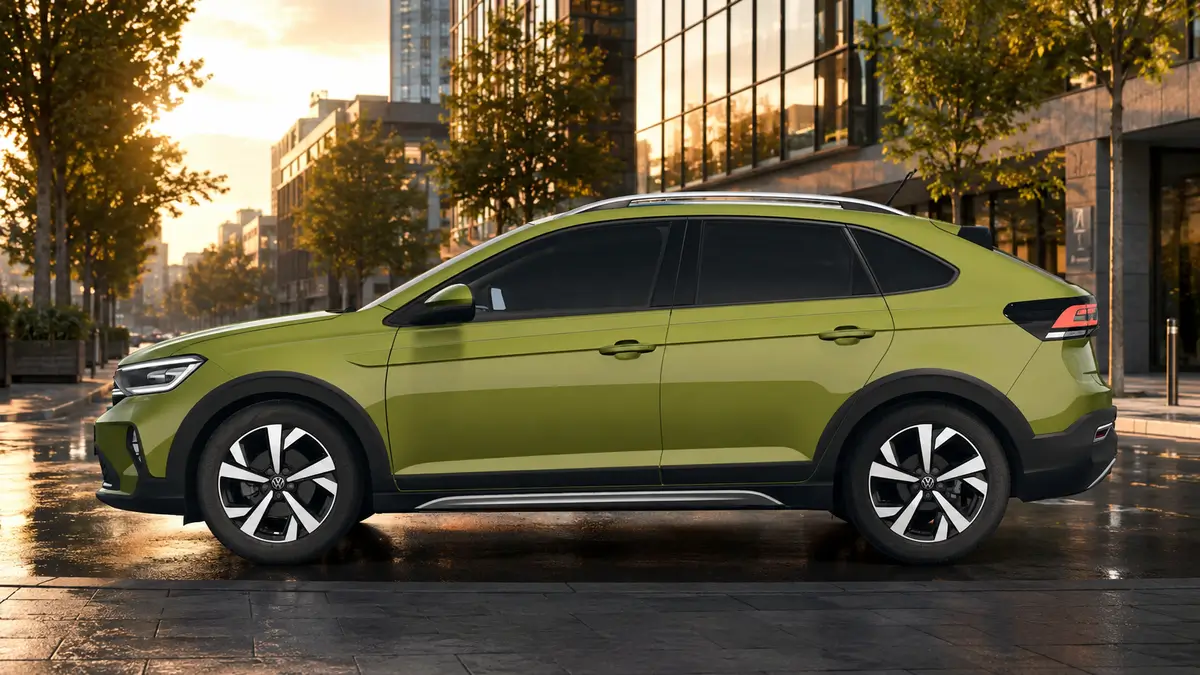 VW Taigo – en alquiler en Trnava - vista lateral