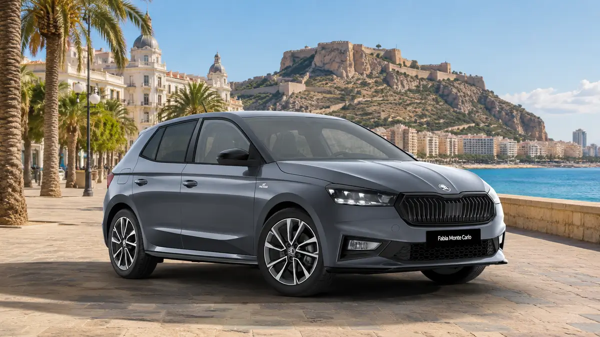 Škoda Fabia Monte Carlo – na prenájom v Alicante