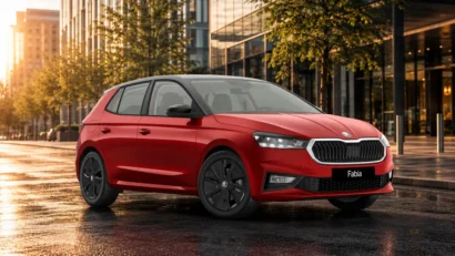 Škoda Fabia – na prenájom v Trnave - červená