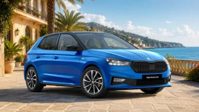 Škoda Fabia Monte Carlo – na prenájom v Trnave - modrá