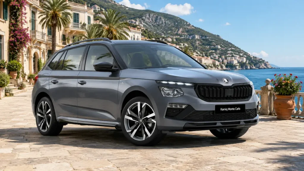 Škoda Kamiq Monte Carlo – na prenájom v Trnave - sivá