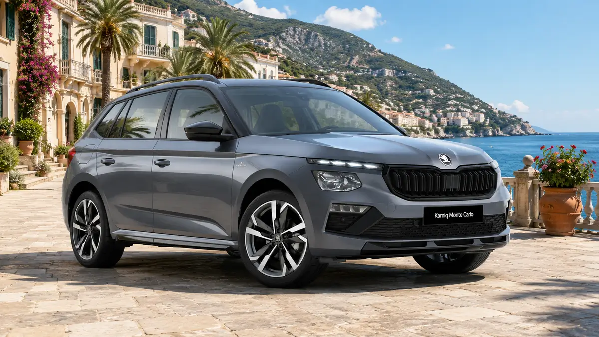 Škoda Kamiq Monte Carlo – na prenájom v Trnave - sivá