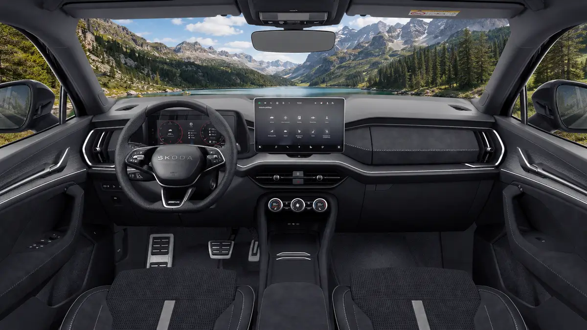 Škoda Kodiaq – SUV na prenájom v Trnave - interiér