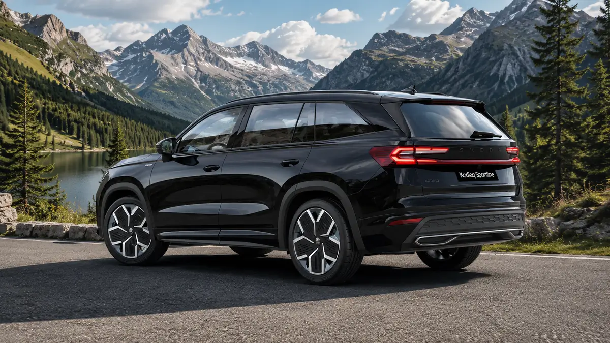 Škoda Kodiaq – SUV na prenájom v Trnave - zozadu