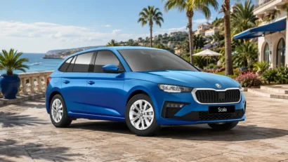 Škoda Scala – na prenájom v Trnave - modrá