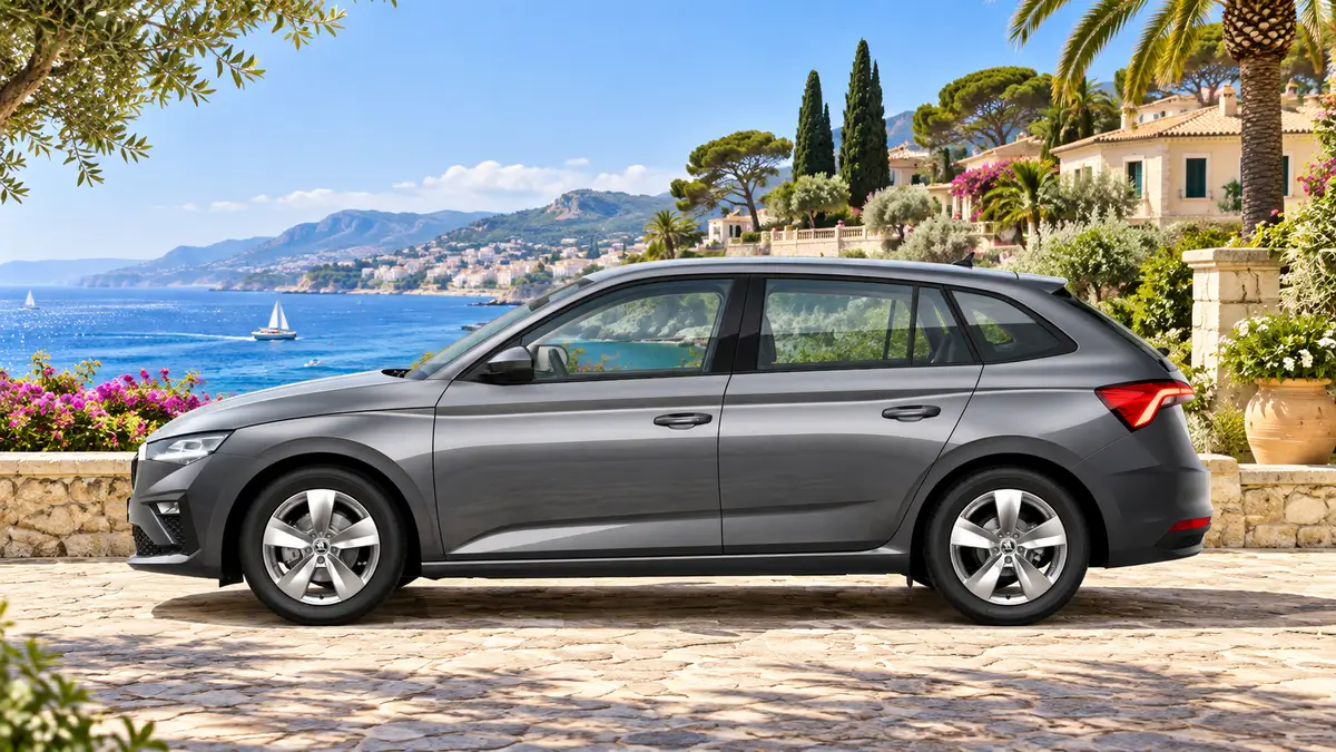 Škoda Scala Selection – na prenájom v Alicante - zboku