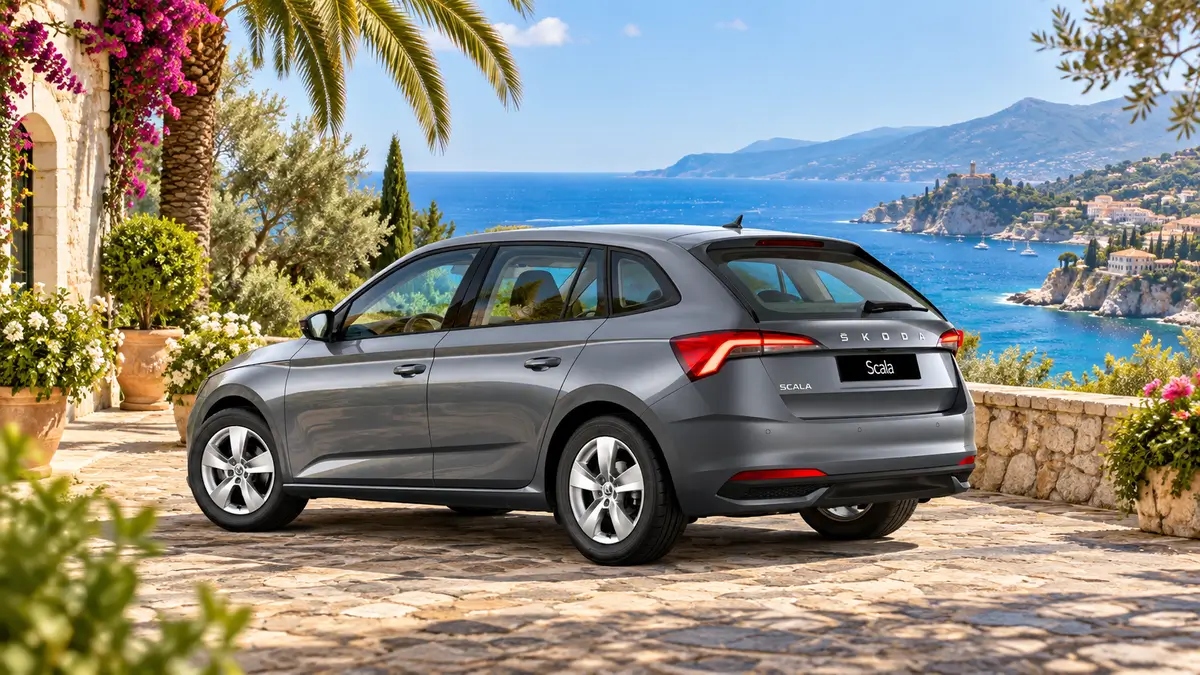 Škoda Scala Selection – na prenájom v Alicante - zozadu